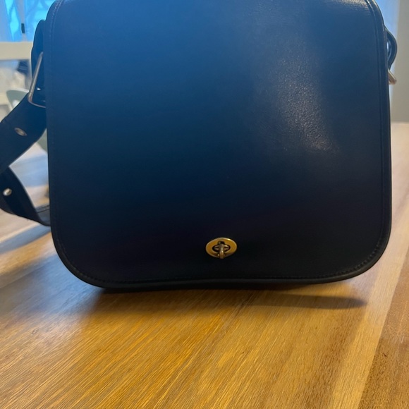 LIKE NEW 1980's VINTAGE  COACH STEWARDESS BAG - Picture 3 of 8